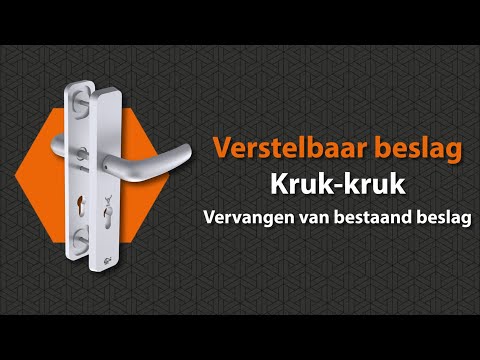 M&C Verstelbaar KERNTREK deurbeslag M&C